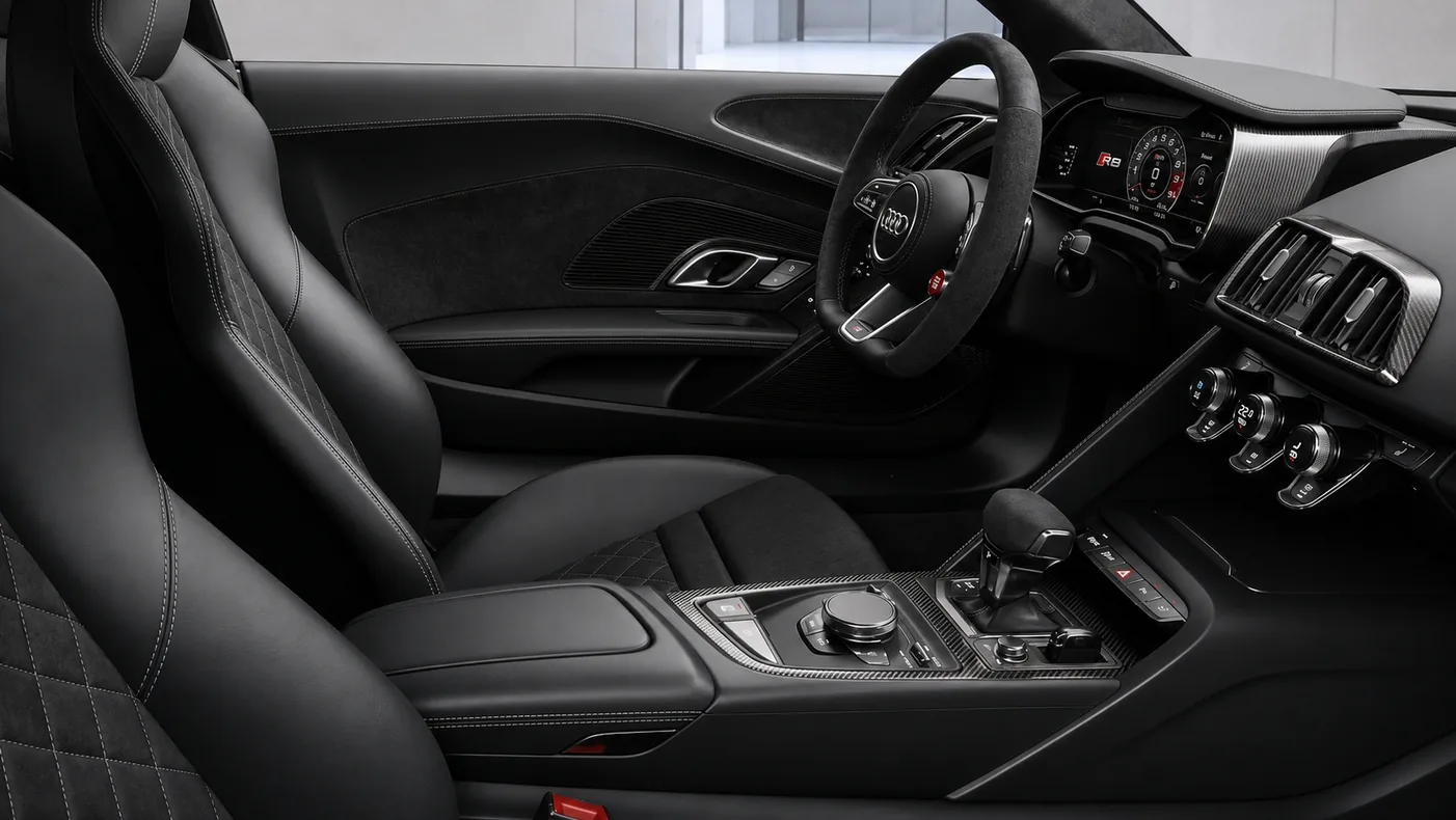 Audi R8 — cockpit