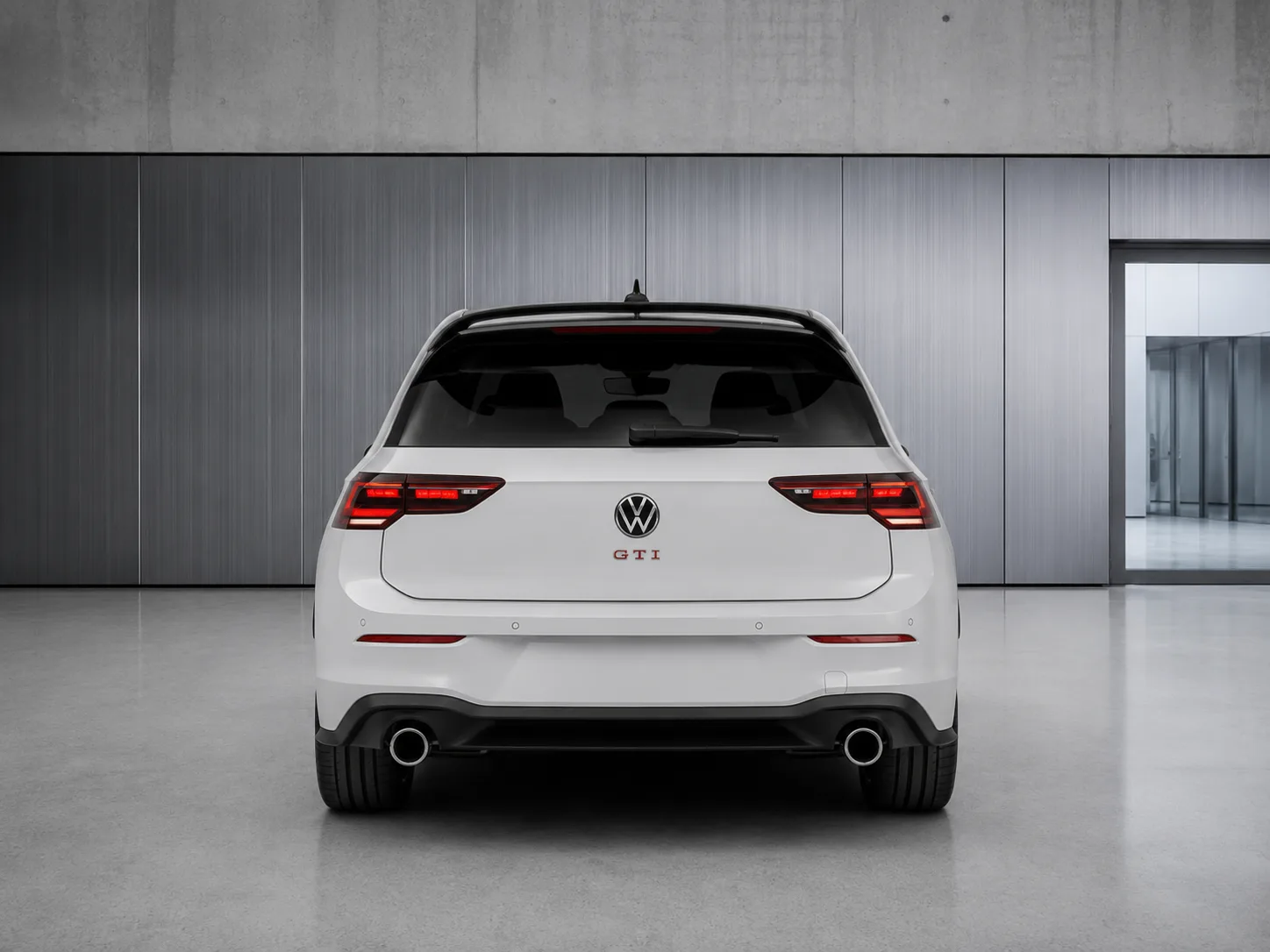 VW Golf GTI 2026 — rear